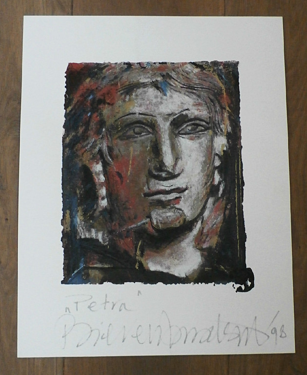 Gerti Bierenbroodspot - zeefdruk: Petra - 1998 kopen? Bied vanaf 120!