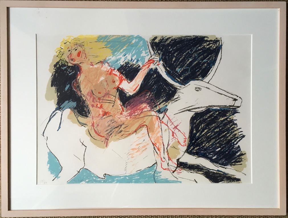 Robert Terwindt - Zeefdruk - Zonder titel verkocht voor € 75!