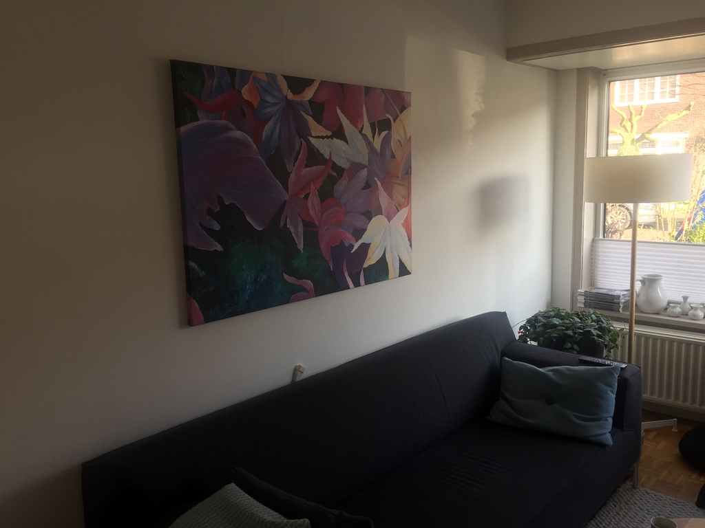 kyoto two, schilderij, Japanse bloemen kopen? Bied vanaf 99!