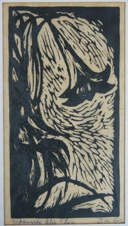 Paul van Dam (2x) + Onbekend gesigneerd (4x): Houtsnede, Boerderij  kopen? Bied vanaf 1!