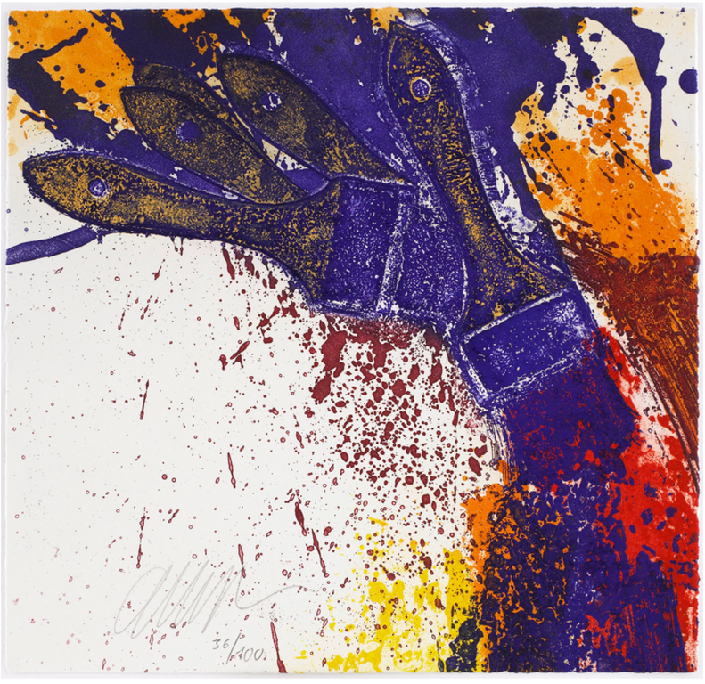 Arman: Gravure, Retrospective II verkocht voor € 80!