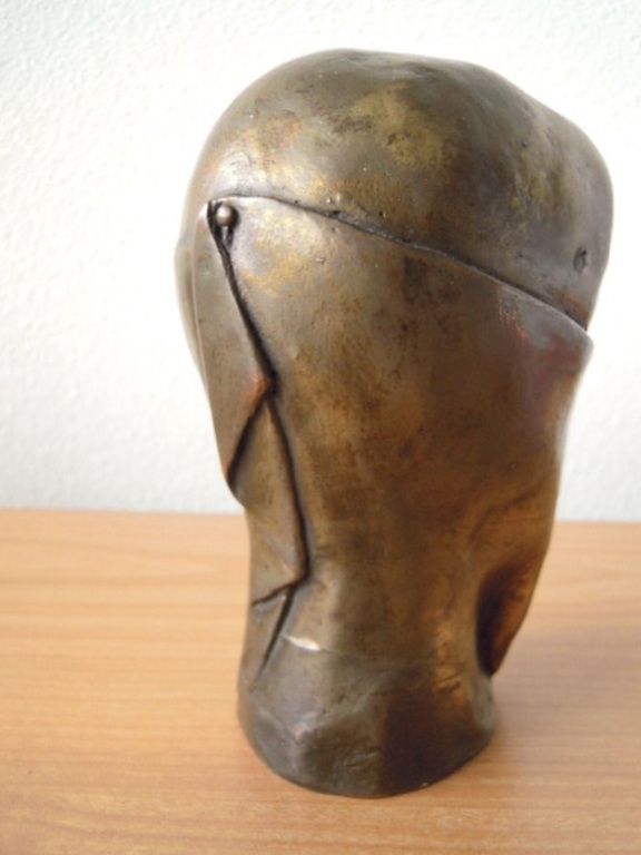 Heel apart beeld dat is verpakt in bronzen laag, 15 cm hoog kopen? Bied vanaf 45!