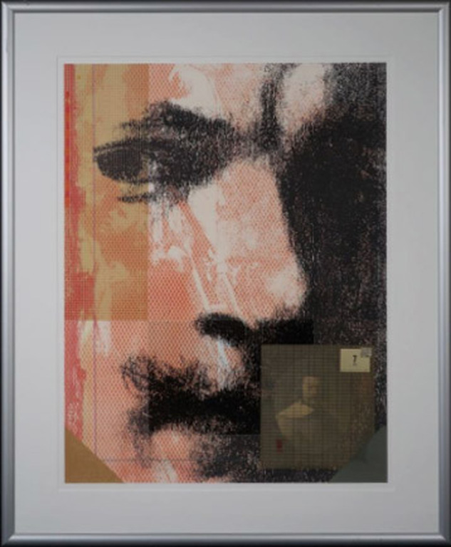 Harald Vlugt: Zeefdruk en collage, Summer - Ingelijst (Groot) kopen? Bied vanaf 35!