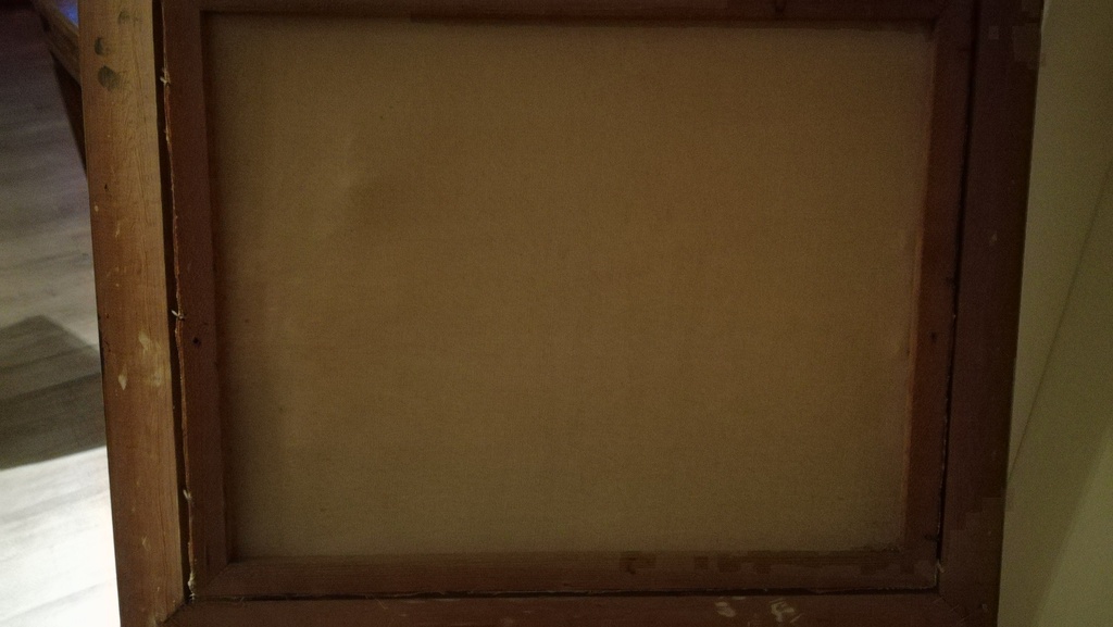 Onbekend kunstenaar, Olieverf op doek, Hoeve landschap kopen? Bied vanaf 1!