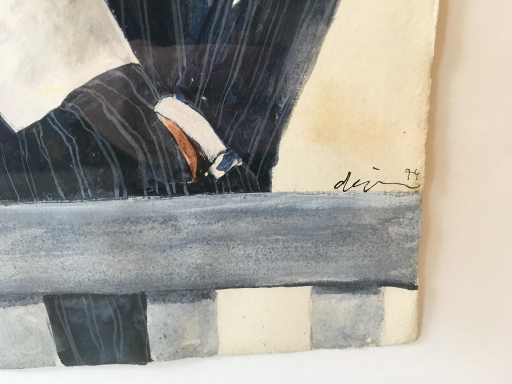 Jacqueline de Jong-Titel onbekend-aquarel op papier kopen? Bied vanaf 1400!