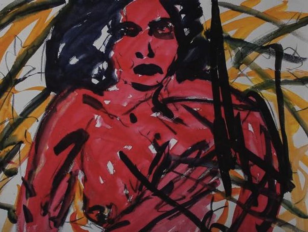 F. Hahn -Eddy Kisler- Grote giclee. Handgesigneerd..2015. Oplage 30 kopen? Bied vanaf 49!