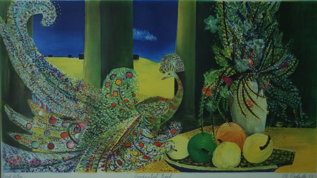 Michael Podulke (1922-1988) - Kleurenlitho  verkocht voor € 45!