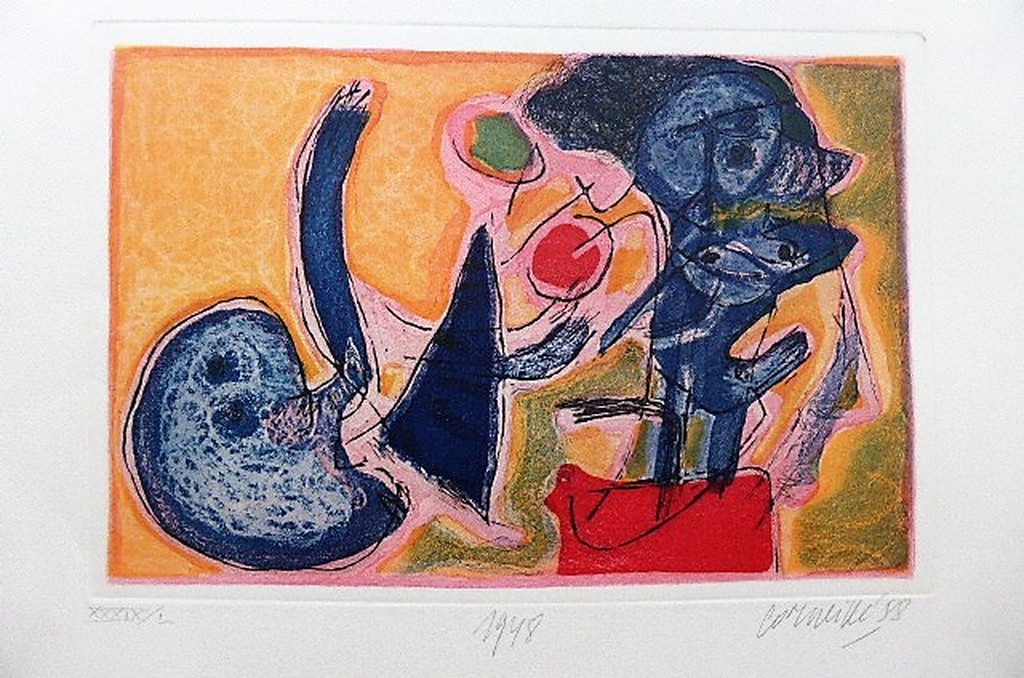 Corneille ets op zwaar papier 1948 laatste keer,laagste prijs!! kopen? Bied vanaf 260!