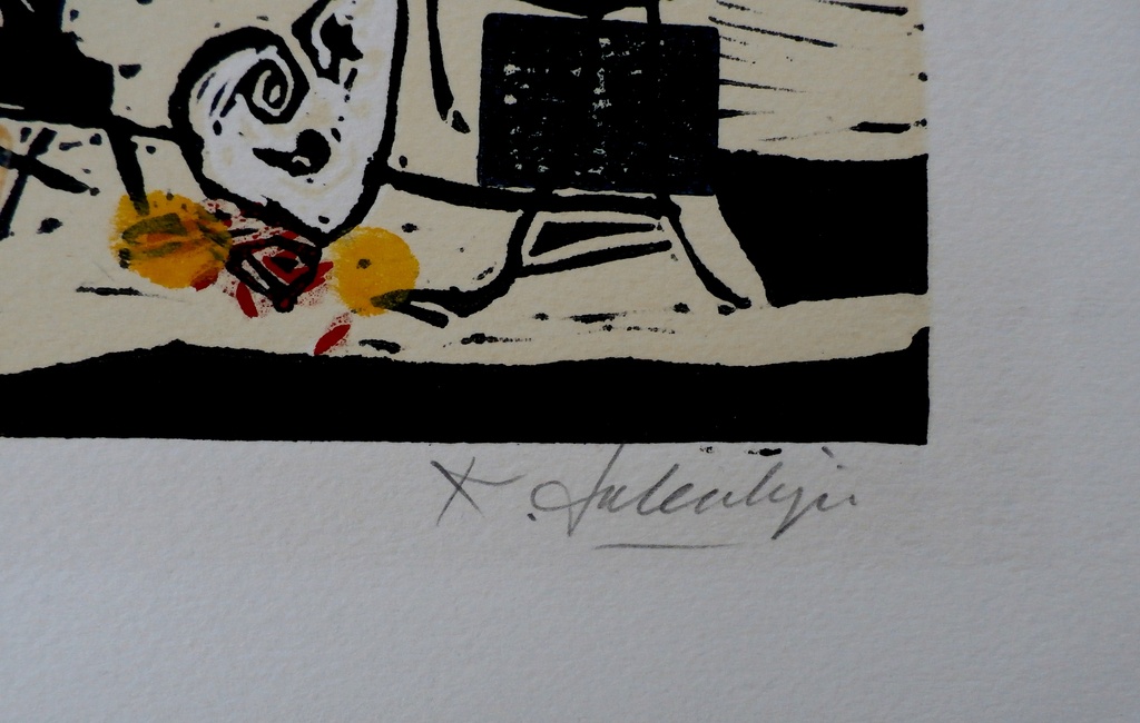 Kees Salentijn - litho: compositie 2 kopen? Bied vanaf 1!