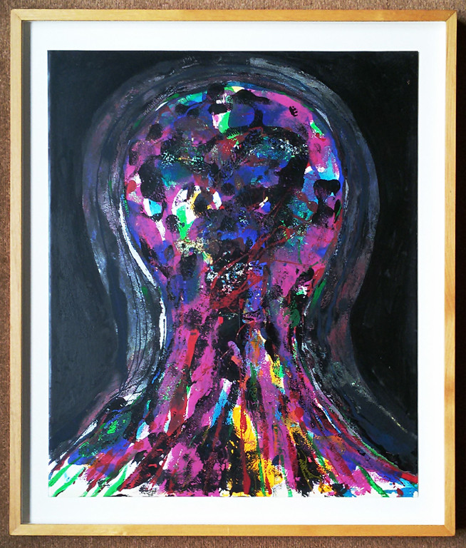 Jos Caelen - Abstract, olieverf op karton (prachtig ingelijst) kopen? Bied vanaf 95!