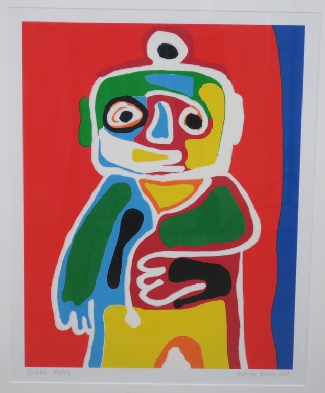 Menno Baars: Zeefdruk, Dokter - Ingelijst kopen? Bied vanaf 70!