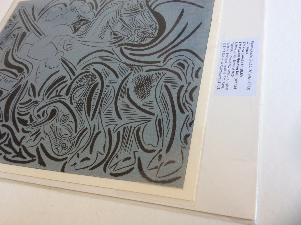 Pablo Picasso - Pique - linodruk S.P.A.D.E.M. 1962 kopen? Bied vanaf 89!