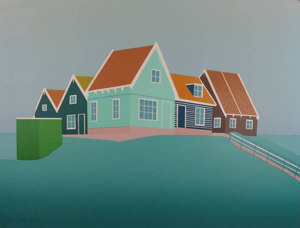 Jurjen Fontein: Zeefdruk, Huizen in Marken verkocht voor € 35!