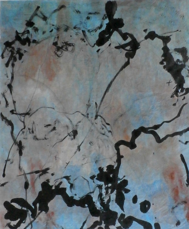 Joop Dam - aquarel: Submarine verkocht voor € 80!