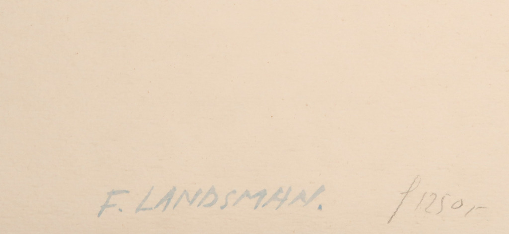 Fred Landsman: Aquarel, Schiermonnikoog met bergeenden kopen? Bied vanaf 20!