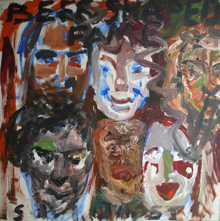 Onbekend kunstenaars – After Nature : Acrylverf op linnen –Portretten –100 x 100 kopen? Bied vanaf 225!