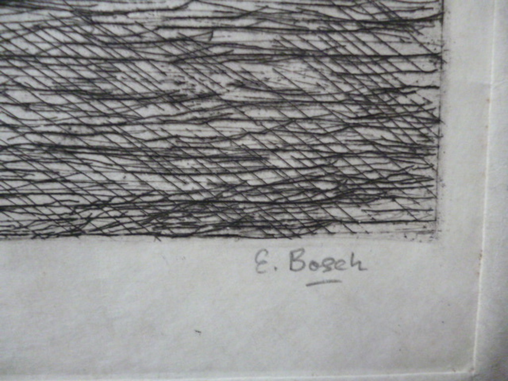 Etienne Bosch - ets - Notre Dame, Paris kopen? Bied vanaf 35!