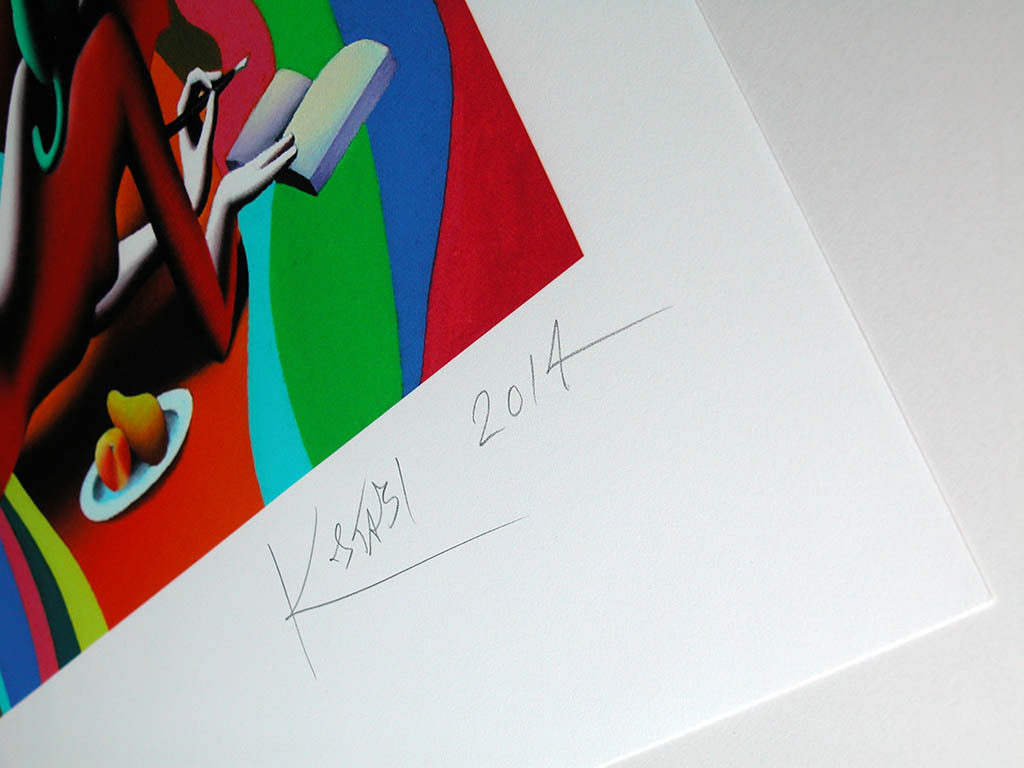 Mark Kostabi, ‘Acid flashbacks’, giclée, handgesigneerd, 2014, ed. 50 kopen? Bied vanaf 125!