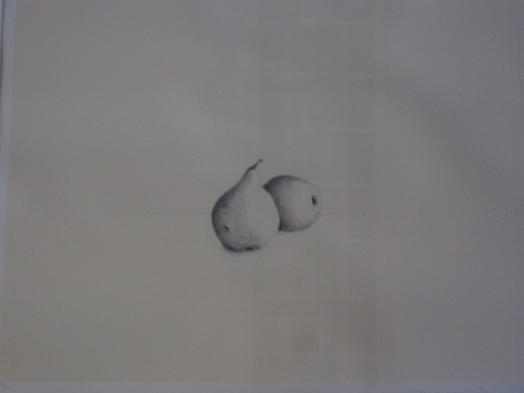 Laatste Metten Koornstra 1912-1978 - grote lithografie "2 peren" gesigneerd 1972 kopen? Bied vanaf 1!