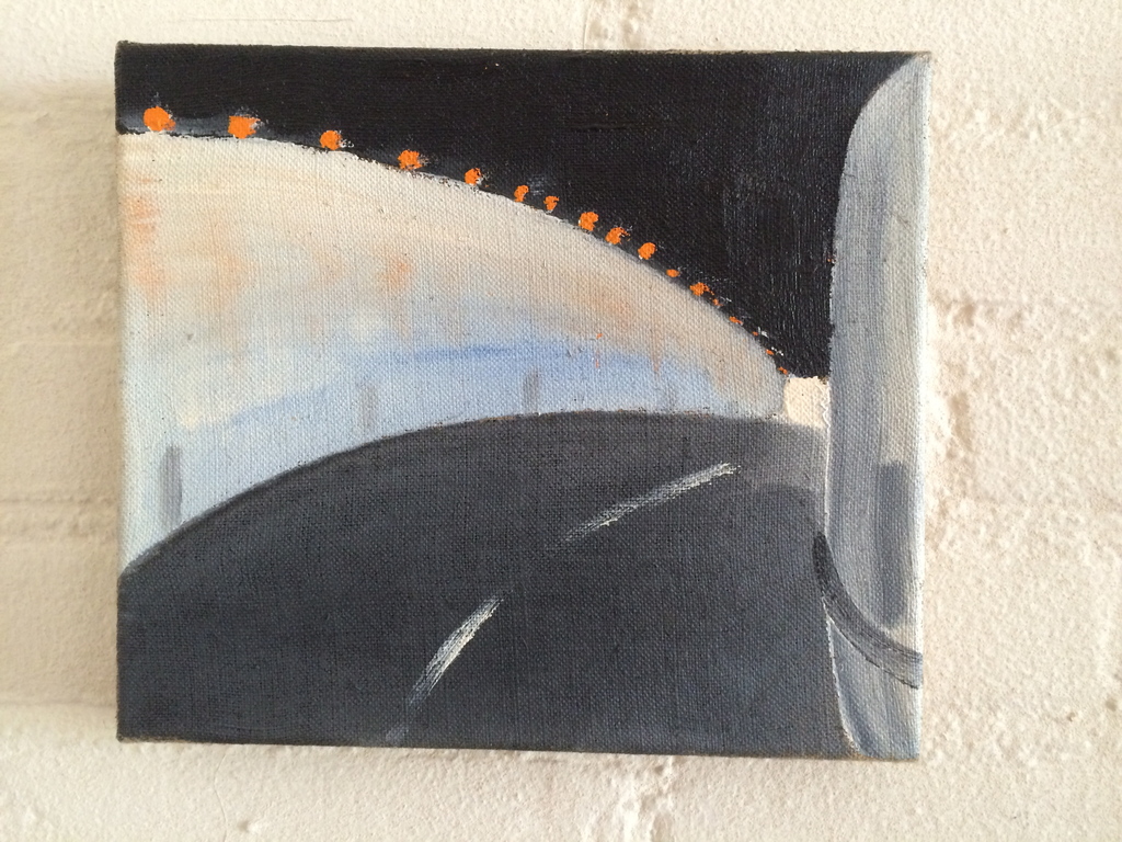 Leon Adriaans - Tunnel (schilderij) verkocht voor € 560!