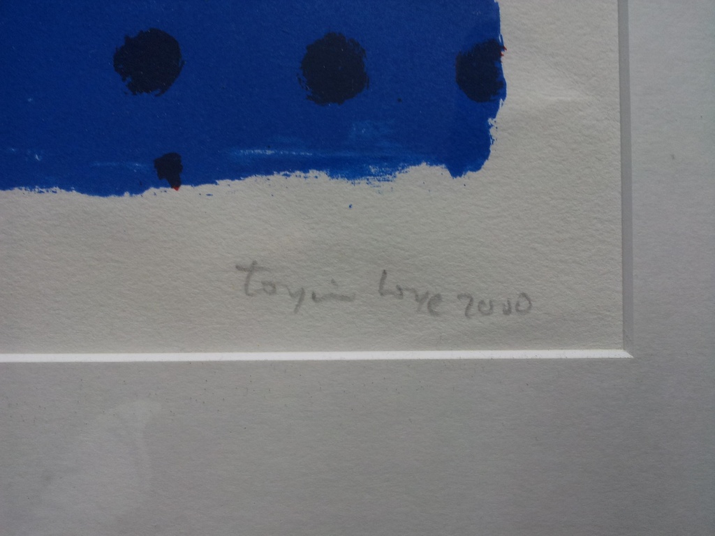 Toyin Loye 2 Gesigneerde Zeefdrukken Homage to Yemoja l en ll Ingelijst  kopen? Bied vanaf 1!