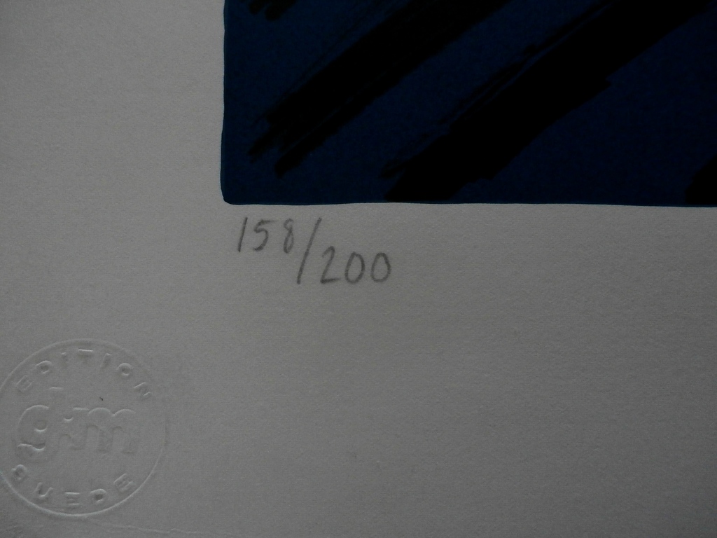 Corneille - grote litho - 1987 kopen? Bied vanaf 395!