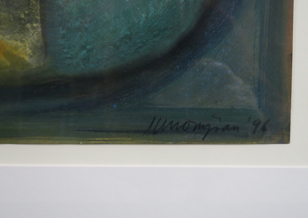 Krikor Momdjian: Gemengde techniek, Ikon ethre VI - Ingelijst kopen? Bied vanaf 35!