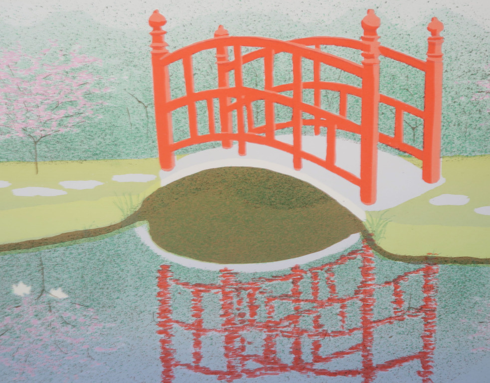 Jurjen Fontein: Zeefdruk, Japanse tuin kopen? Bied vanaf 35!