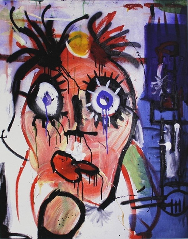 Paul Kostabi : Compositie (giclee op papier) kopen? Bied vanaf 1!