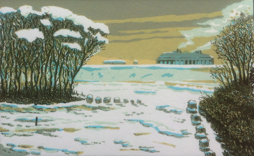 Willem van Malsen: zeefdruk, zonder titel verkocht voor € 35!