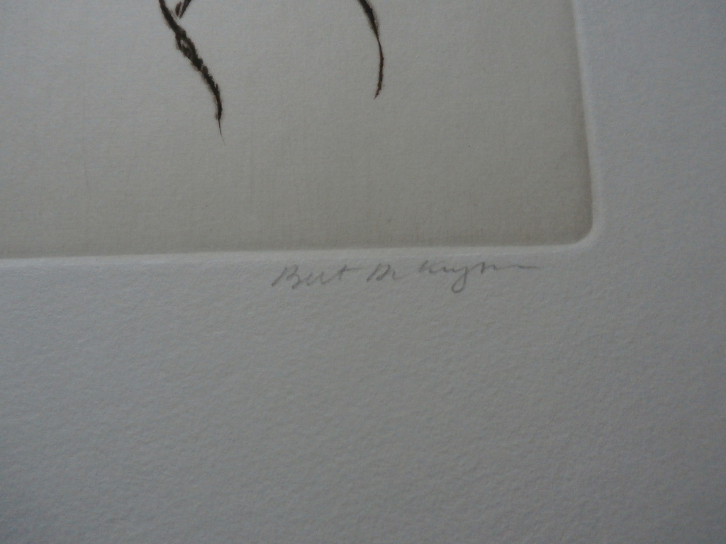 Bert de Keyser - ets: naar naakten van Rembrandt  kopen? Bied vanaf 35!