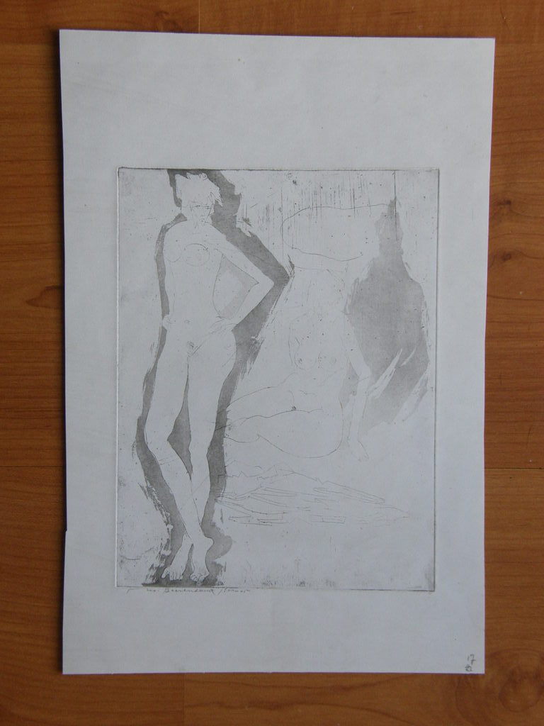 Theo Beerendonk: ets, handgesigneerd kopen? Bied vanaf 25!