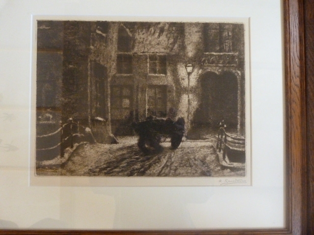 A. Geudens - Man met trekkar in Mechelen verkocht voor € 40!