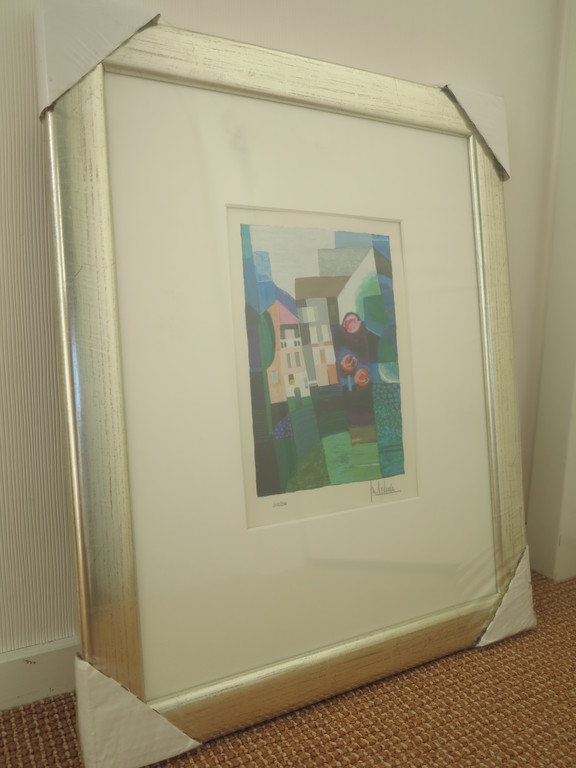 Gesigneerde kleurenzeefdruk kopen? Bied vanaf 135!