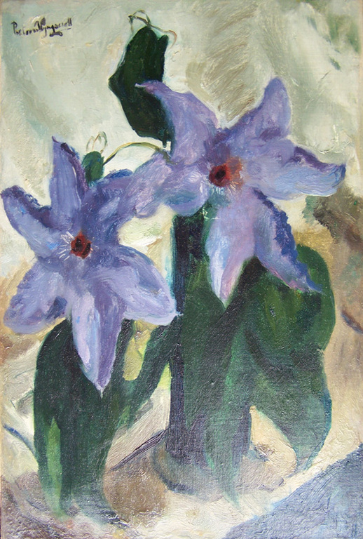 Paarse Clematis verkocht voor € 600!