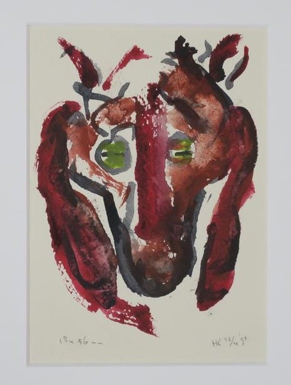 Hans Kuijs: Aquarel, Geit kopen? Bied vanaf 1!