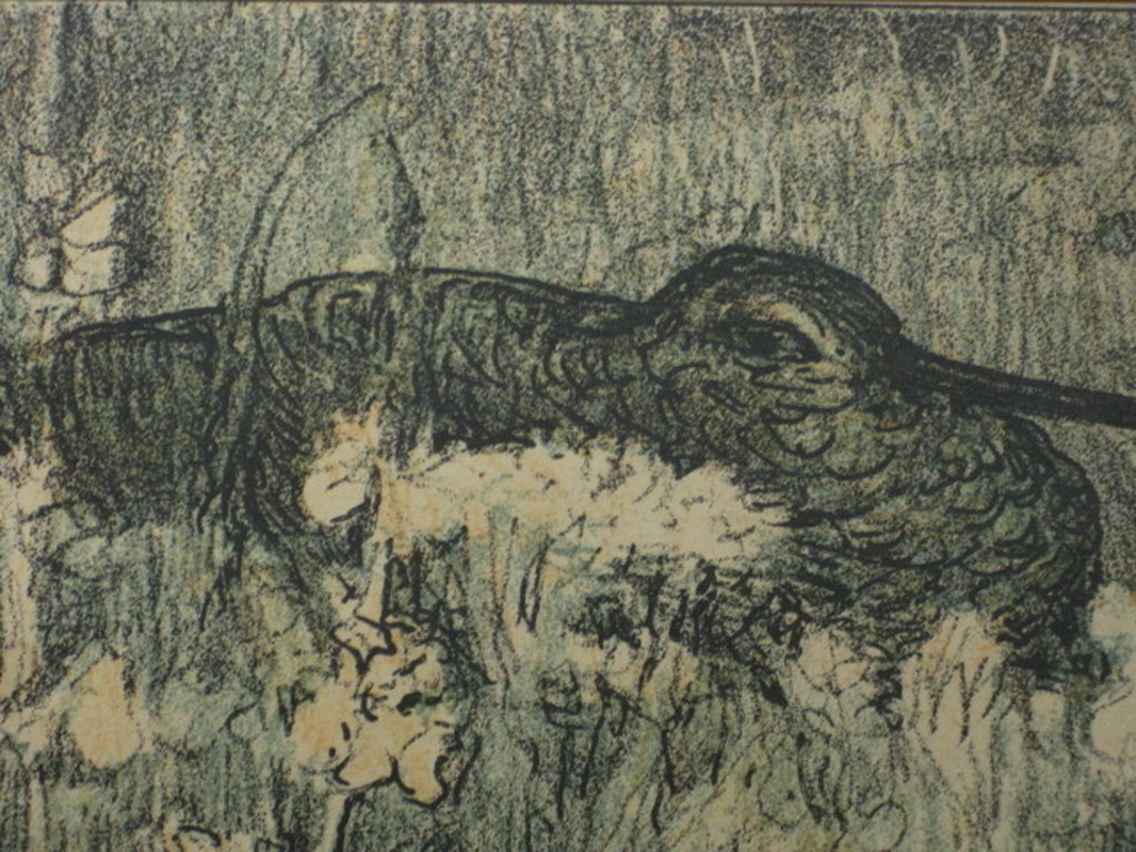 Theo van Hoytema 1863-1917 originele litho 1906 "Grutto" gesigneerd  kopen? Bied vanaf 1!