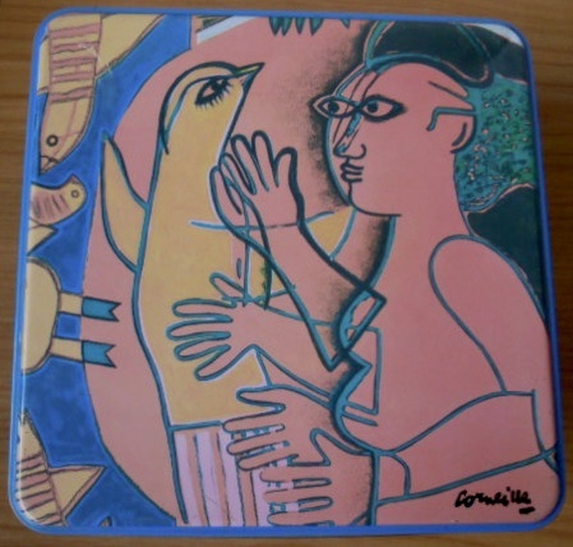  " CORNEILLE "  trommel 23 X 23 X 8 cm  kopen? Bied vanaf 10!