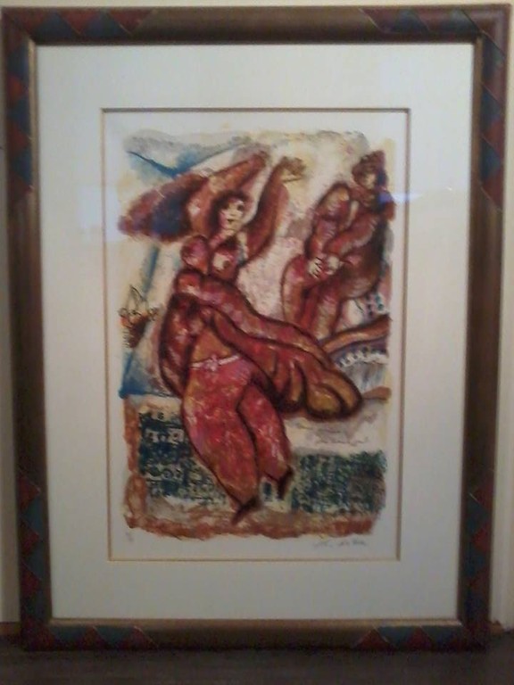 Kleurenlitho Theo Tobiasse 1995 kopen? Bied vanaf 75!