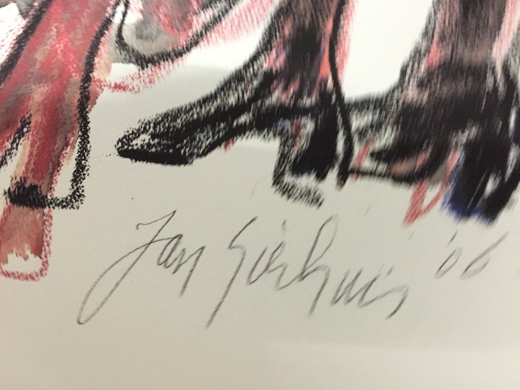 JAN SIERHUIS  Originele EA piezo/zeefdruk   Titel: Flamenco  2006 kopen? Bied vanaf 1!