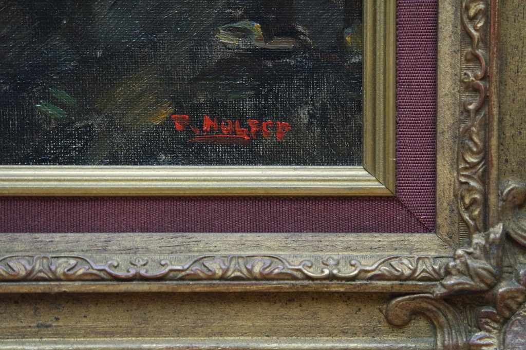 Cor Noltee (1903-1967) - olieverf op doek - ploegen met paarden kopen? Bied vanaf 575!