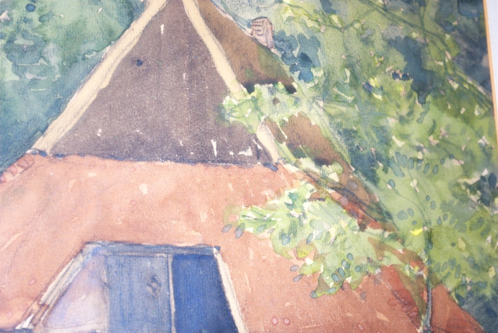 Delden 1931 - aquarel door Willem Witjens kopen? Bied vanaf 65!