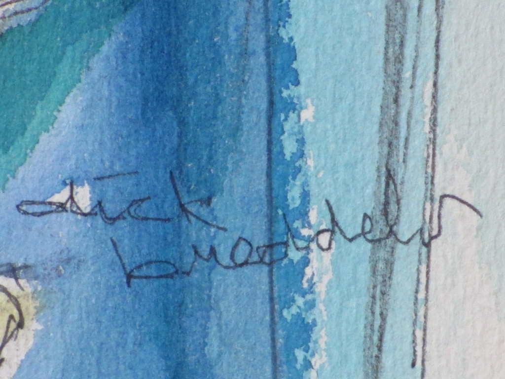 Ond.gesigneerd, Vrouwenstudies, Aquarel kopen? Bied vanaf 1!