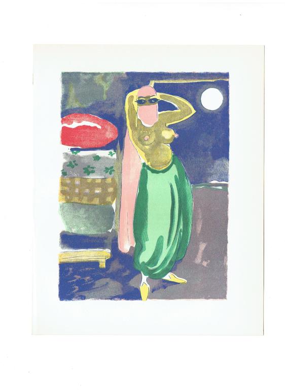 3 Originele houtgravure door Kees van Dongen 1955  kopen? Bied vanaf 1!