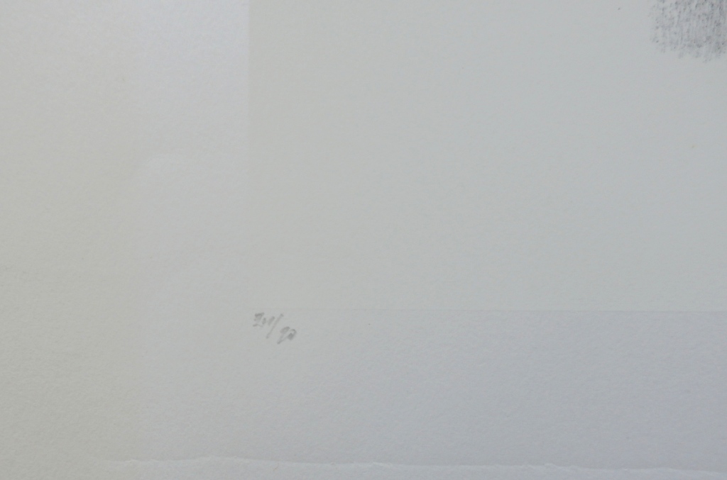 Metten Koornstra - litho: landschap - 1976 kopen? Bied vanaf 45!