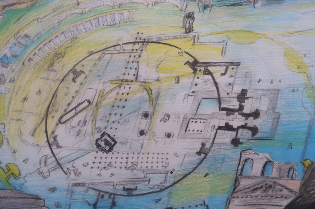 Paul Klemann: Potlood- en Krijttekening, Honderden aangespoelde... - Ingelijst kopen? Bied vanaf 300!