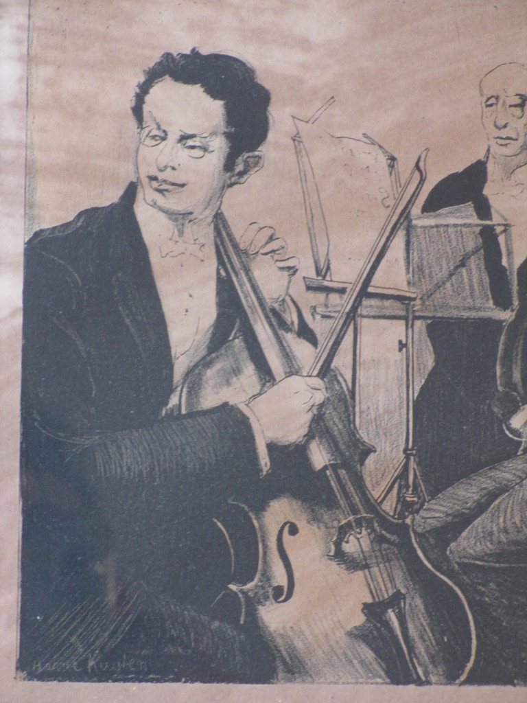 Harrie Kuyten, Café Concert, Litho 1921 kopen? Bied vanaf 75!