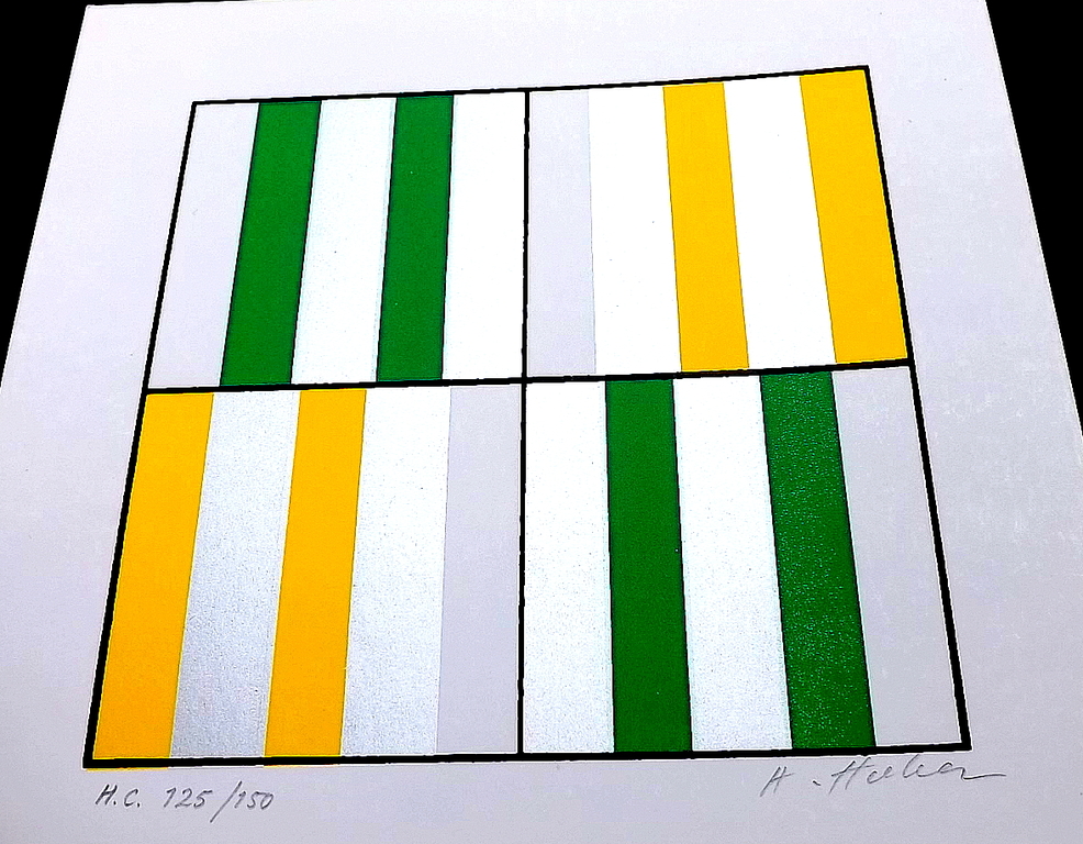 Alexius Huber - gesigneerde Litho - titel: Motiv III kopen? Bied vanaf 1!