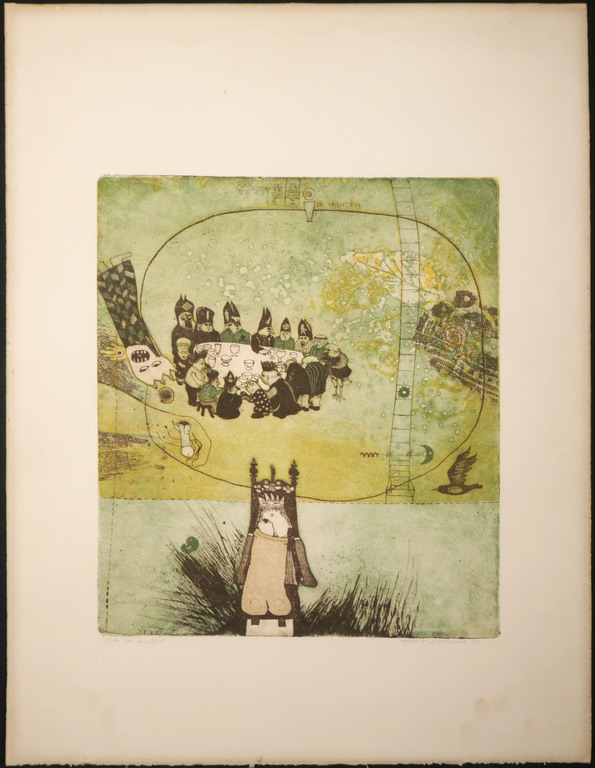 Michel van Overbeeke: Ets, De maaltijd kopen? Bied vanaf 35!