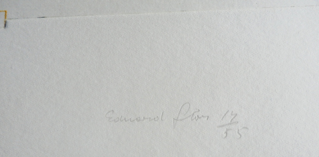 Eduard Flor - ets: huis 2 - 1971  kopen? Bied vanaf 50!